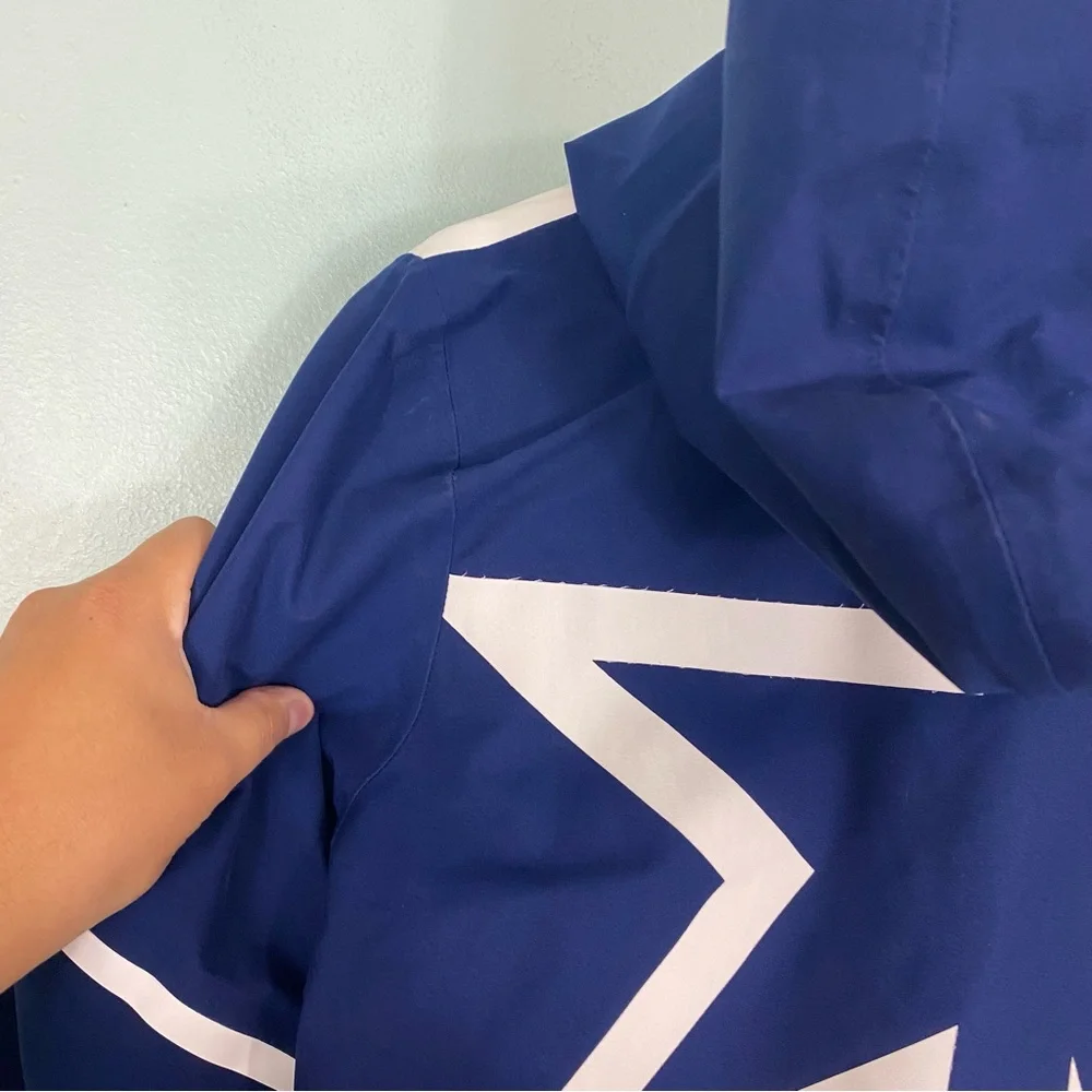 Perfect Moment Qanuk Ski Snow Jacket Blue Star Graphic Size 12 Youth‎ Kids
